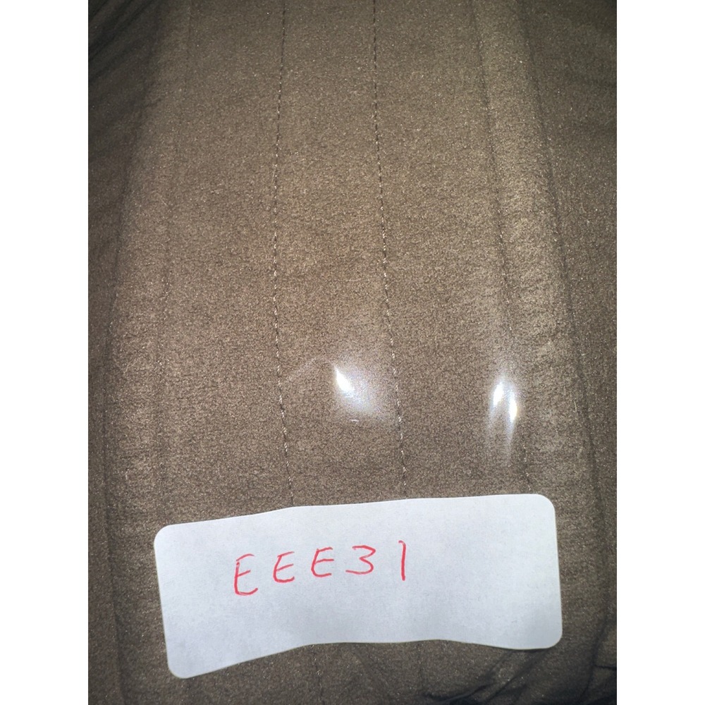 The North Face Womens Small Full Zip Fleece Jacket Green Snap Collar Preppy Coat - Picture 13 of 13